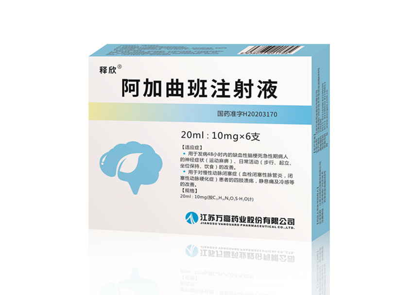 阿加曲班注射液即將華麗上市